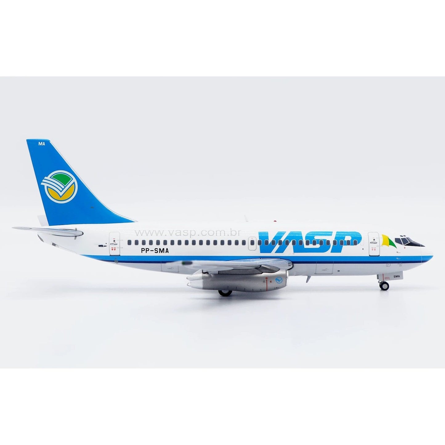 1:200 JC Wings VASP B737-200 PP-SMA Passenger Airplane Diecast Aircraft Model