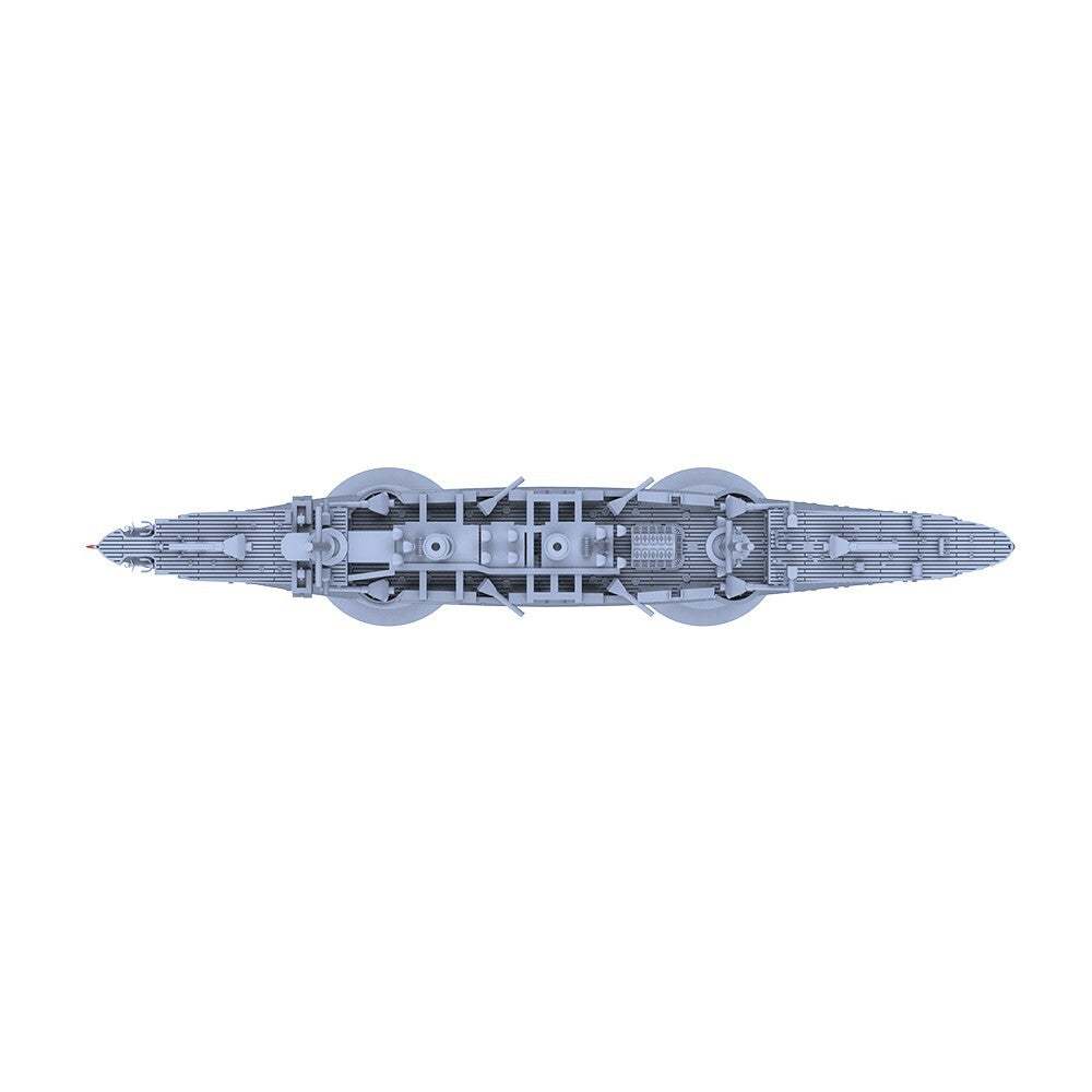 SSMODEL SSC3000509S 1/3000 Military Model Kit USN Albany Cruiser CL-23 Full Hull