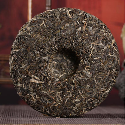 Authentic 357g Laobanzhang Raw Puerh Tea Cake Yunnan Pu'er Qizi Pu-erh Shengcha