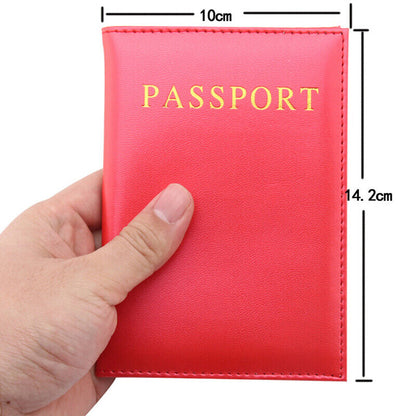 Passport Wallet Passport Holder Passport Cover ID Credit Card Bag Protect Cover