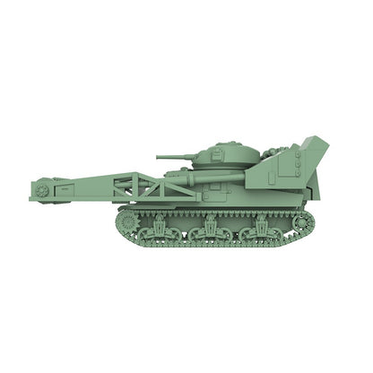 SS1250514 1/1250 Military Model Kit US M3 Grant With Paravane Medium Tank
