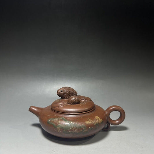 vintage chinese yixing purple clay teapot zisha ceremony fashion gift teaware