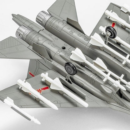 1:72 32CM China J-11B Fighter Airplane Diecast Military Aircraft Plane Model