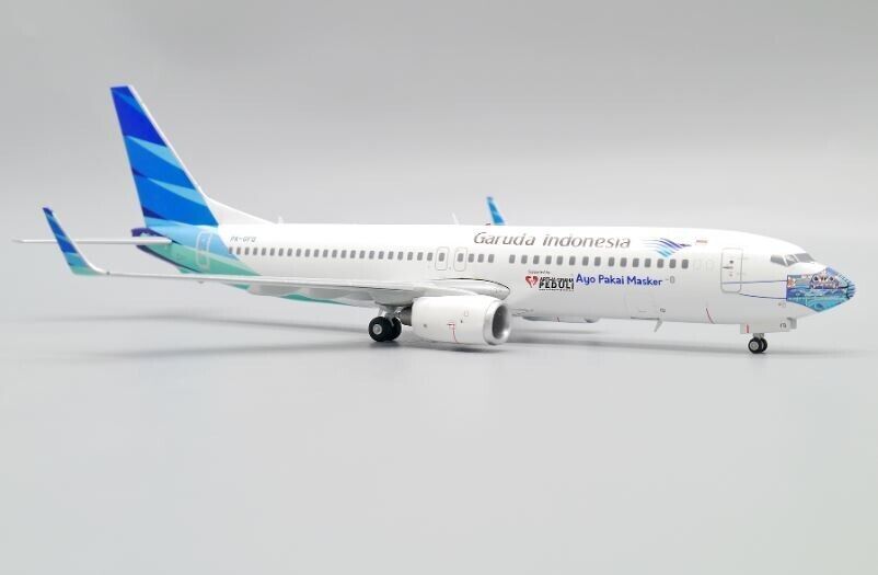 1:200 JC Wings Garuda Indonesia BOEING 737-800 Passenger Aircraft Diecast Model