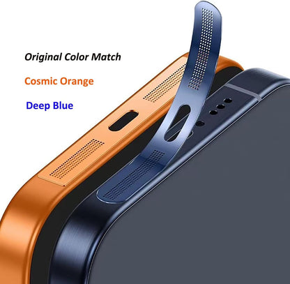 For Iphone 17 Pro Max Earpiece Speaker Mesh anti Dust Proof Adhesive Cover - 5Pc