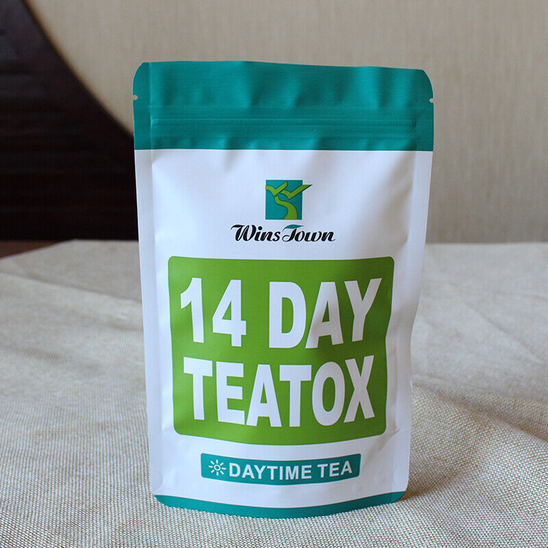 14 DAY TEATOX Qing Chang Jian Fei Cha燃脂平肚子茶袋装Tian Ran Pai Du Cha14 天天然排毒茶清肠减肥茶