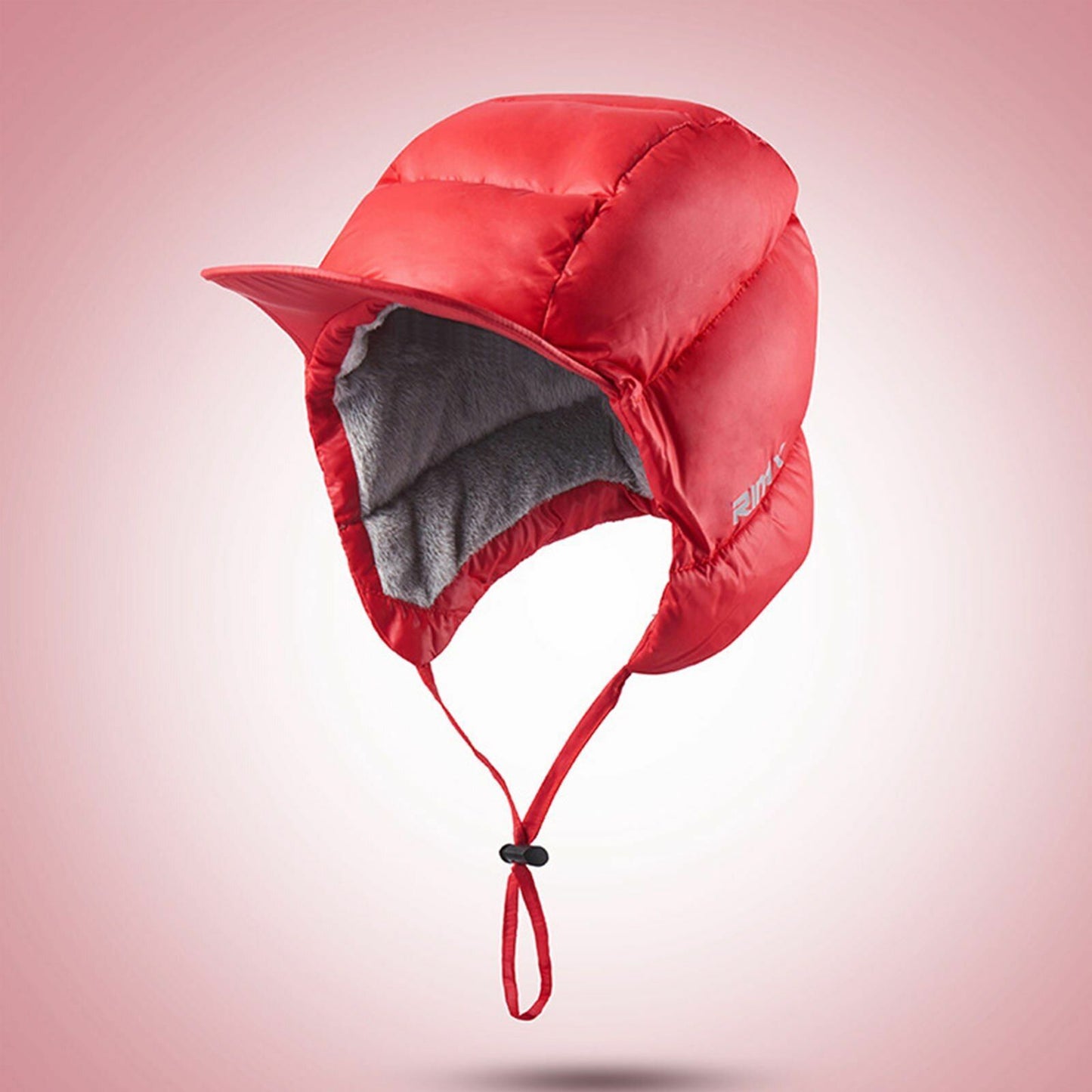 Windproof Duck Down Hat Thermal Waterproof Fleece Soft Cycling Hunting Outdoor