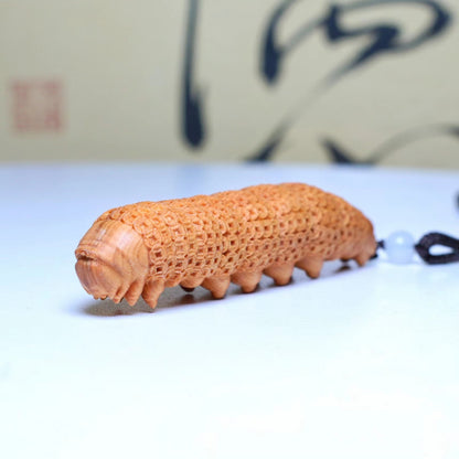Waist Silkworm Wanguan Zhaocai Silkworm Treasure Decoration Car Hanger