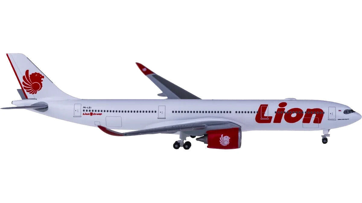 1:500 Herpa Lion Air AIRBUS A330-900neo Passenger Airplane Diecast Plane Model