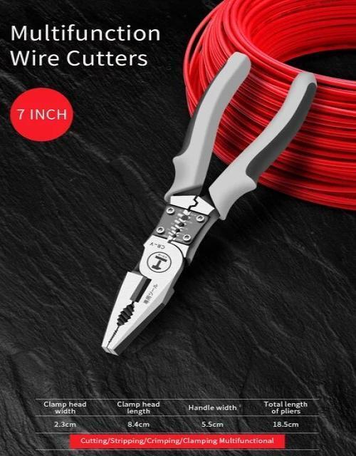 Diagonal Pliers Multifunctional Universal Hardware Wire Cutters Electrician Tool