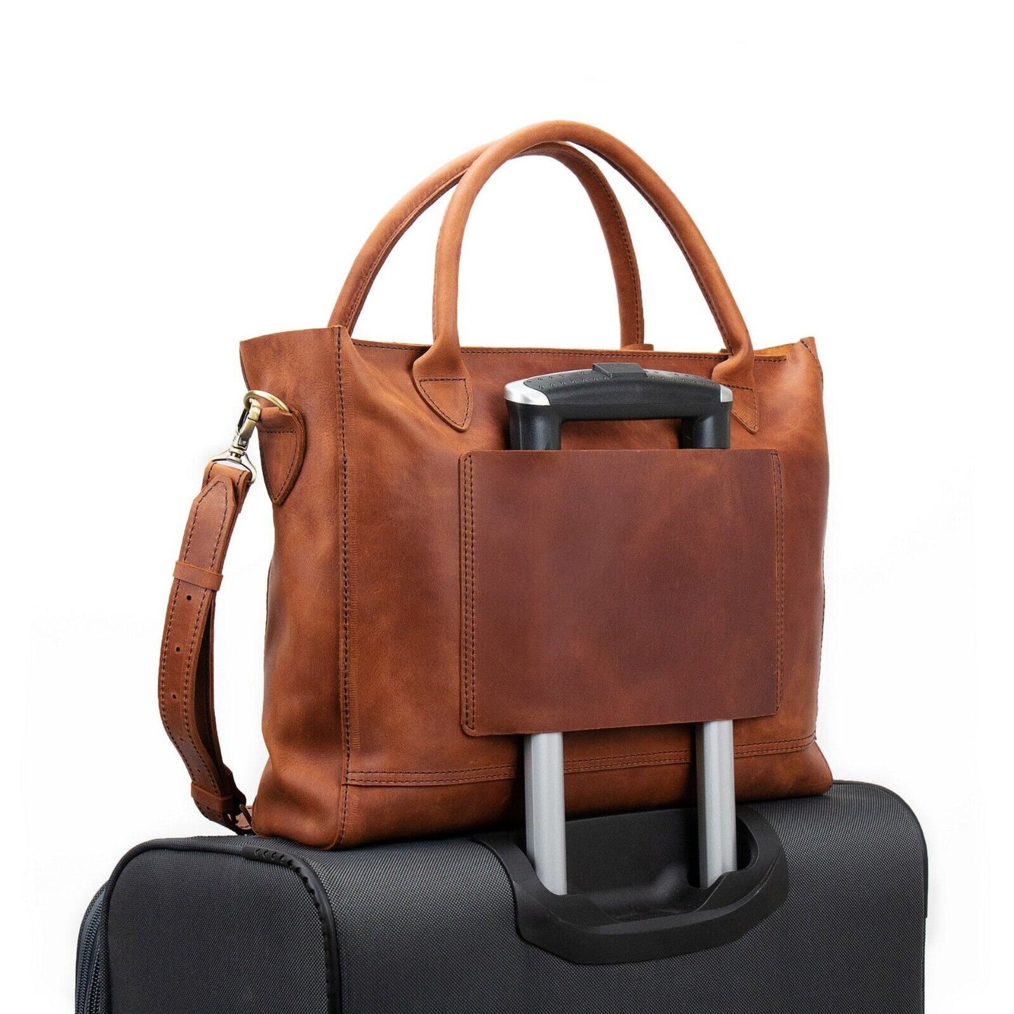 Women's Soft eather Tote, Large Capacity Travel Handbags Sling Shoulder Bags