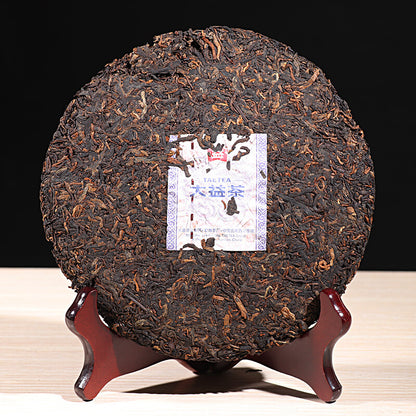 TAETEA 8562 * 2017 MengHai Dayi Ripe 357g Pu-erh Shu Puer Tea Cake 357g 1701