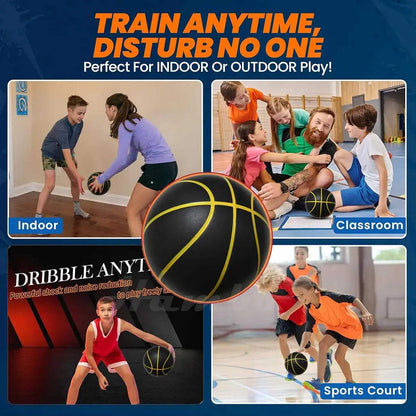 Silent Basketball Indoor Size 7 | Quiet Dribble Foam Ball