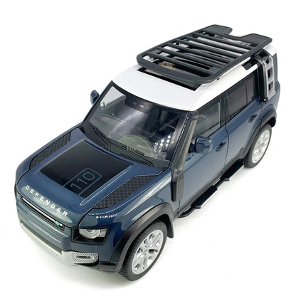 1/18 Land Rover Defender 110 Model Car Diecast Toy Vehicle Boys Toys Kids Gifts