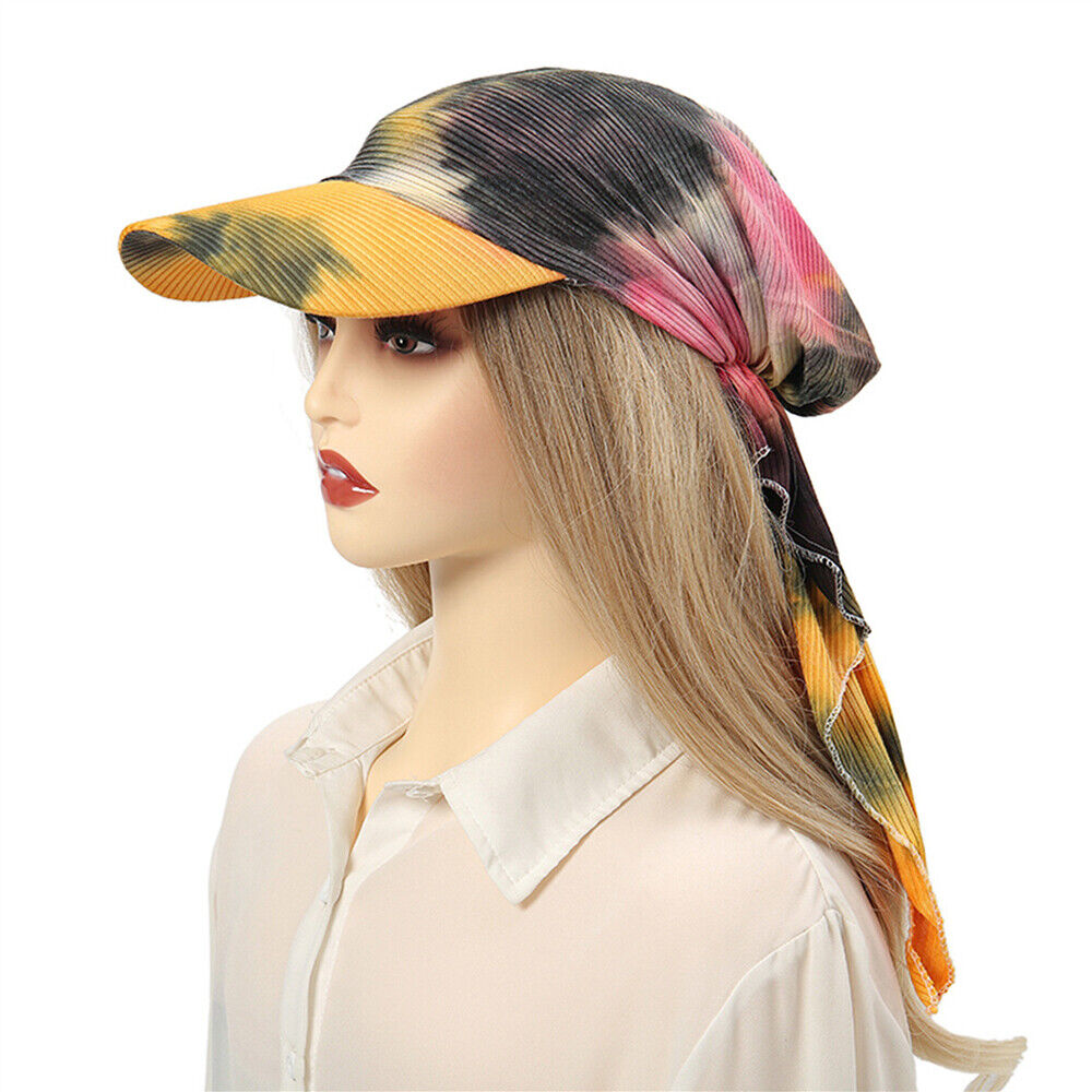 Turban Hat Headscarf Scarf Cap Baseball Cap Sun Hats Outdoor Classic Brim Women
