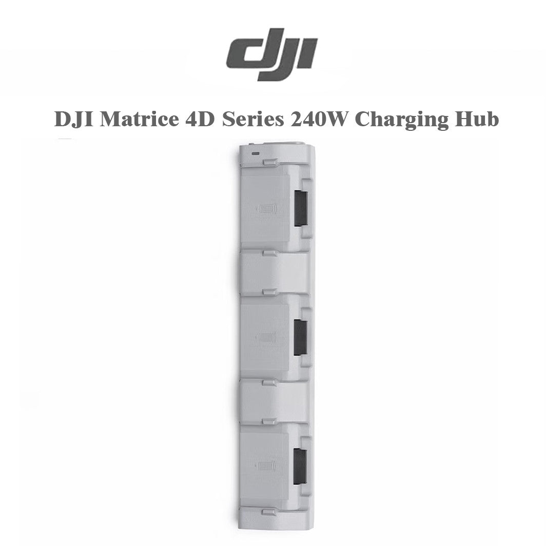 DJI Matrice 4D 240W Charging Hub –Sequential 3-Battery Fast Charge, Standby Mode