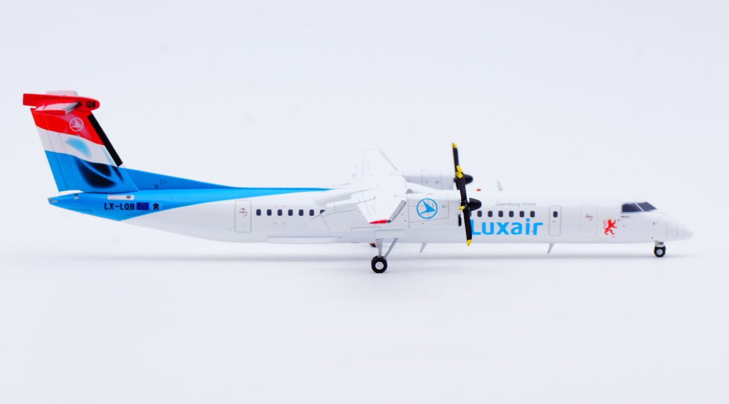 1:200 JC Wings Luxair DASH 8-Q400 LX-LQB Airplane Diecast Plane Model