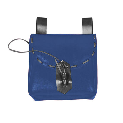 Medieval Renaissance Faux Leather Belt Pouch Reenactment Cosplay Waist Belt Bag