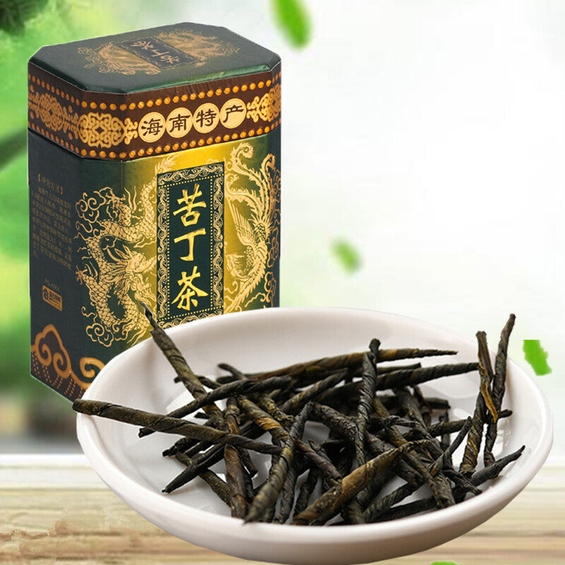 Hainan Ku Ding Tea Premium Needle Kuding Tea Bitter Green Tea Herbal Tea 125g