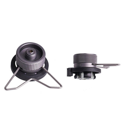 Outdoor Camping Gas Stove Burner Tank Adapter Connector Coupler Converter Head