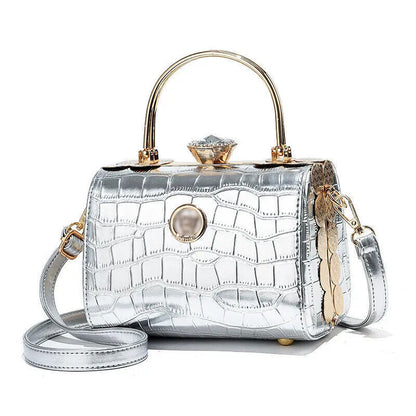 Women Shoulder Bag PU Female Handbag Plaid Crossbody Bags