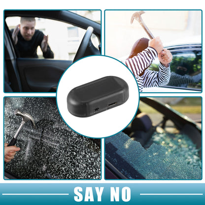 Car Alarm Warning Solar Flash LED Light Fake Security System Anti-theft Signa