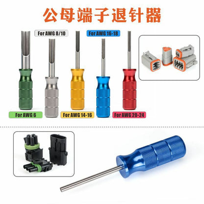 For Dechi Male and Female Pin Connector 16# Terminal Withdrawal Tool Pin Socket