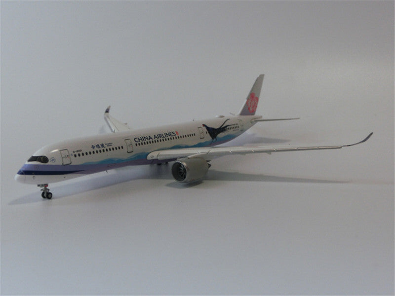 JC Wings CHINA AIRLINES For AIRBUS A350-900 B-18901 FLAPS DOWN 1/400 plane Model