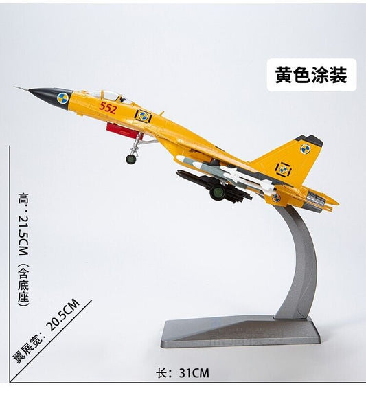 1:72 31CM AF1 J-15 Shipborne Fighter Airplane Diecast Military Aircraft Model