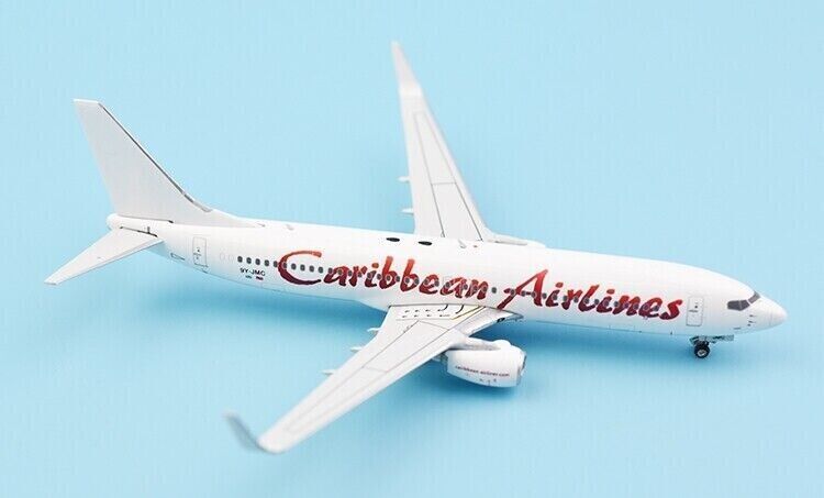 1:400 Phoenix Caribbean BOEING 737-800 Passenger Airplane Plane Diecast Model