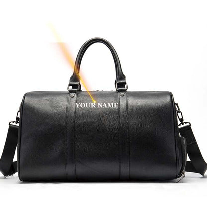 100%Genuine Leather Travel Bag Carry-on Hand Luggage Bags Shoulder Bag Big Totes