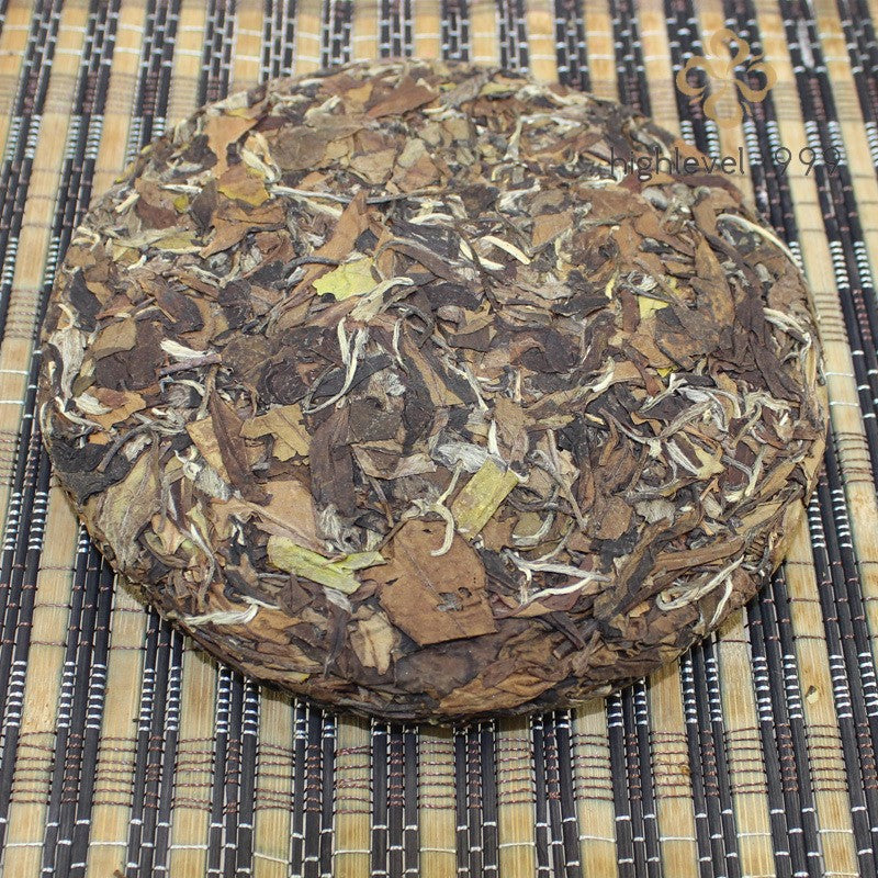 350g Gongmei White Tea Cake Fuding High Mountain Aged Compressed Tea