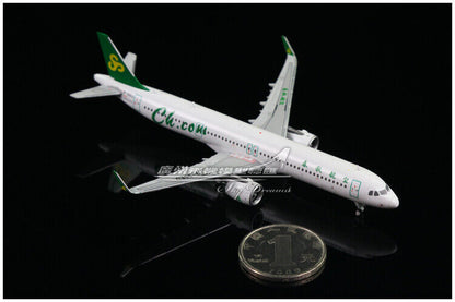 1:400 JC Wings Spring Airlines AIRBUS A321neo Passenger Airplane Diecast Model