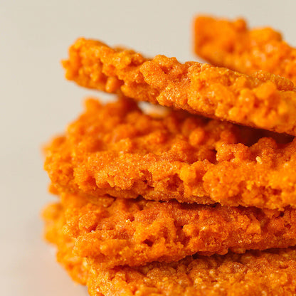 500g Crab roe glutinous rice crust, crab flavored salted egg yolk, crispy snack