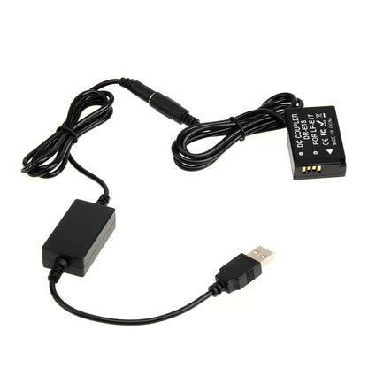 DR-E18 DC Coupler LP-E17 Dummy Battery USB Power Cable For Canon EOS RP 77D T7i