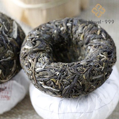 100g Raw Pu'er Tuo Tea Yunnan Lincang Mengku Ancient Tree Spring Dried Leaf Tea