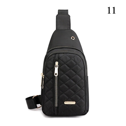 Women Crossbody Shoulder Bags Chest Sling Bag Fanny Packs Travel Sports Backpack