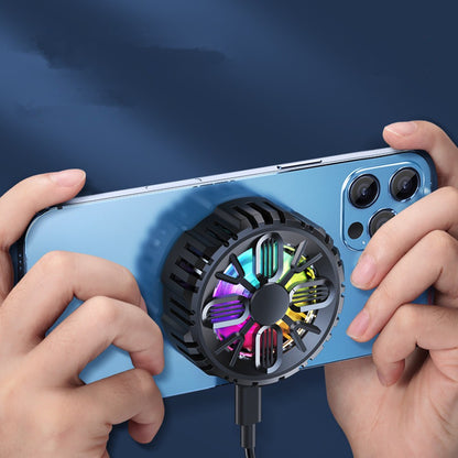 65mm RGB Cooler Radiator Phone Tablet Game Semiconductor Heatsink Cooling Fan G