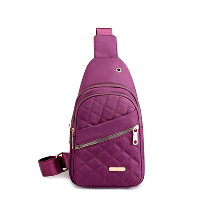 Fashion Womens Chest Pack Casual Shoulder Bag Crossbody Sling Small Back Pack US