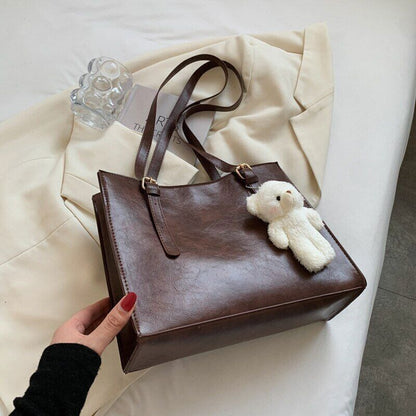 Women's Bag Shoulder Bags PU Leather Shoulder Bags Ladies Wild Bags