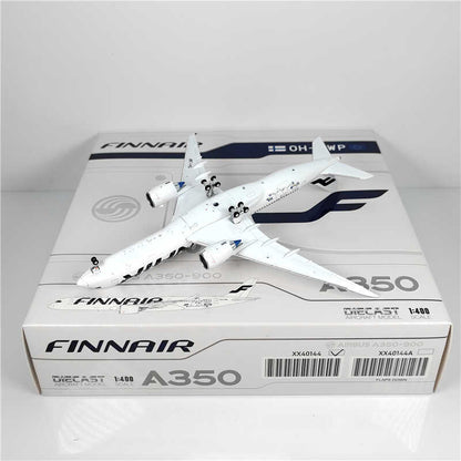 1:400 JC Wings FINNAIR AIRBUS A350-900 Passenger Airplane Diecast Model
