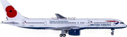 for NG Models for British Airways for Boeing 757-200 G-BIKW 1:400 Airplane Model