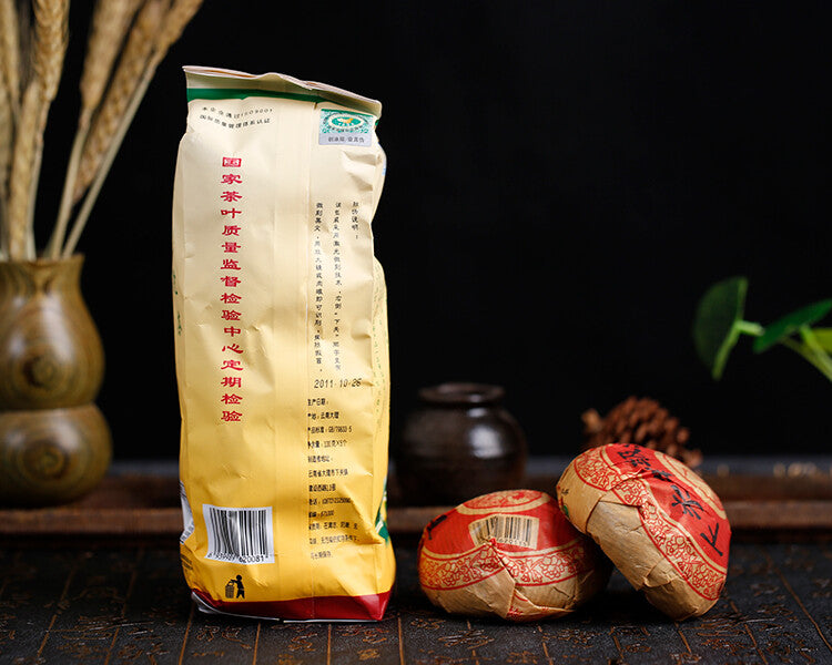 2011 Year Xia Guan Te Ji Tuo Cha Pu'er Premium Grade Raw Pu-erh Tea Tuocha 500g