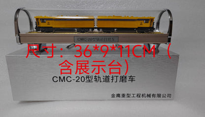 1:87 36CM CMC-20 Type Track Grinding Vehicle Train Diecast Model Collection