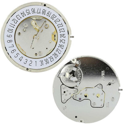 Quartz Watch Movement with Battery 5 Hands Single Calendar For RONDA 5021.D U