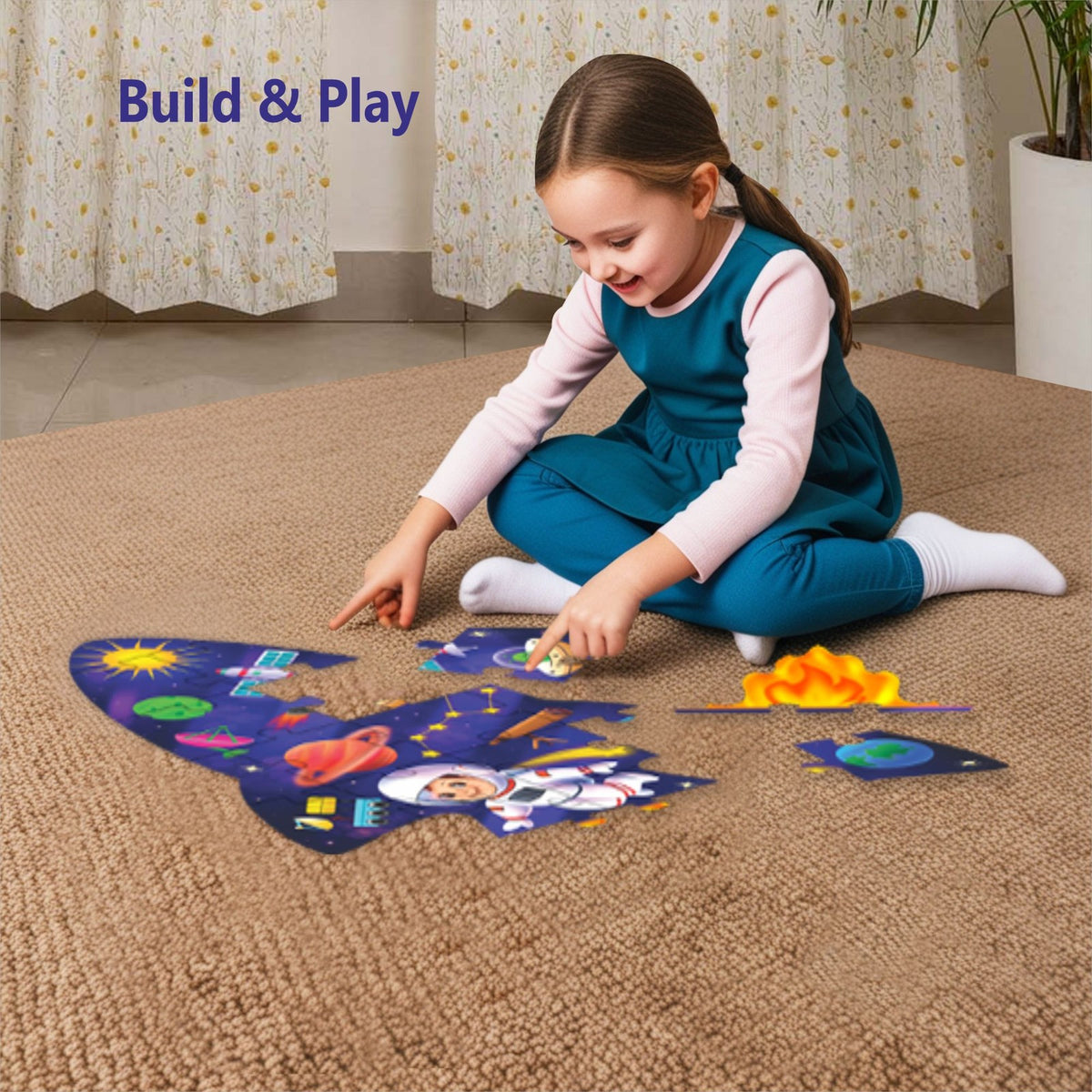 Kids Jigsaw Puzzle (Shape Space)