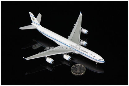 1:400 JC WINGS STATE OF KUWAIT AIRBUS A340-500 Airplane Diecast Aircraft Model