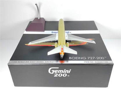 1:200 Geminijets Southwest B727-200 Passenger Airplane Diecast Aircraft Model