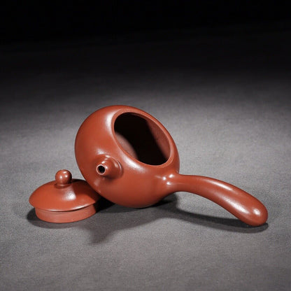 Chinese Yixing Zisha Clay Handmade Exquisite Teapo （唐羽 底款：周桂珍）