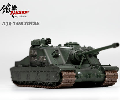 PANZERKAMPF 1/72 US A39 Turtle Heavy Military Assault Tank Finished Model Toys